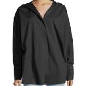 Elizabeth and James Carson black long sleeve hooded Top XS